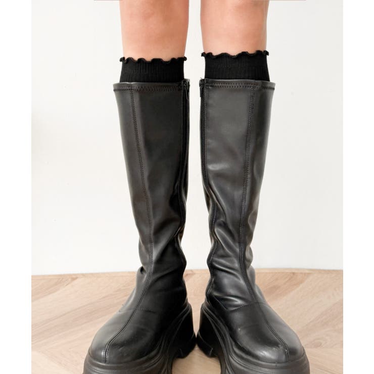 2wayメローリブハイソックス | WEGO【WOMEN】 | 詳細画像7 