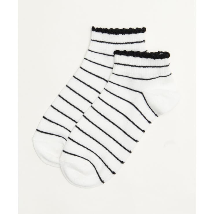 ボーダーショートソックス | WEGO【WOMEN】 | 詳細画像6 
