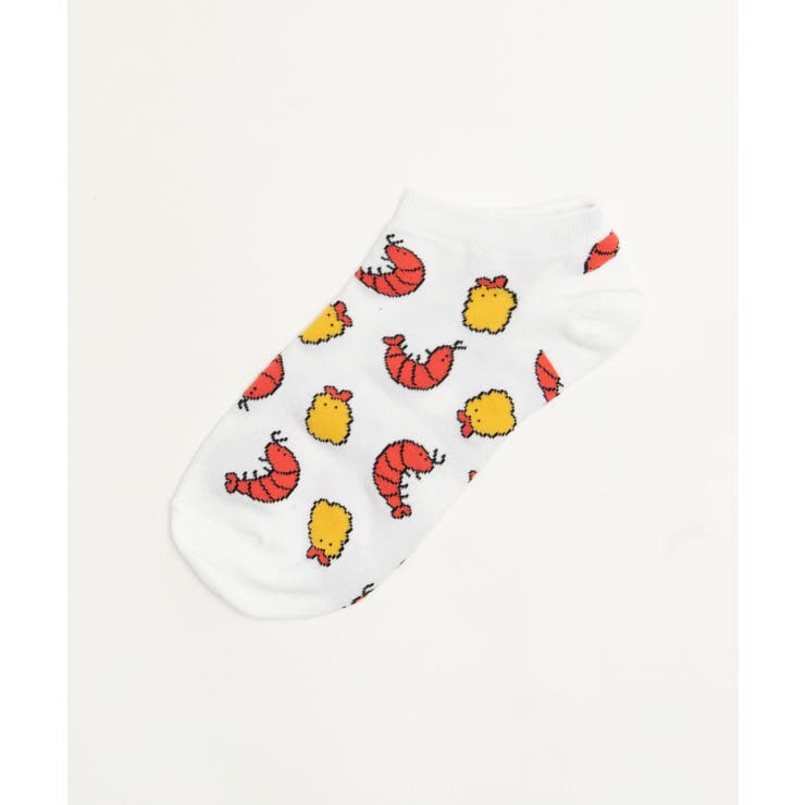 フードチェンジ総柄ショートソックス | WEGO【WOMEN】 | 詳細画像9 