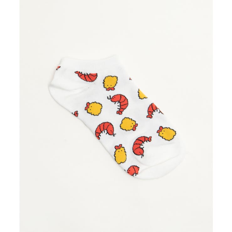 フードチェンジ総柄ショートソックス | WEGO【WOMEN】 | 詳細画像10 