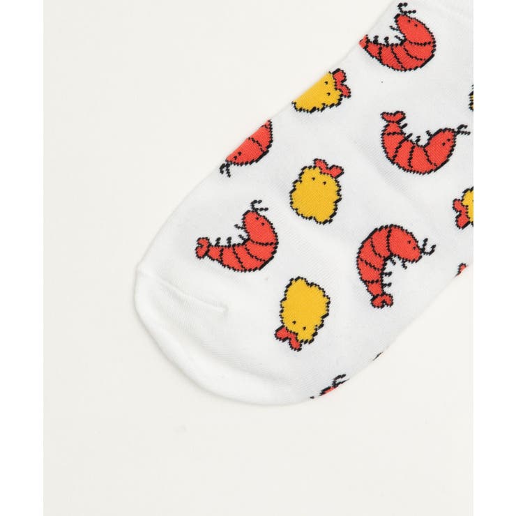フードチェンジ総柄ショートソックス | WEGO【WOMEN】 | 詳細画像12 