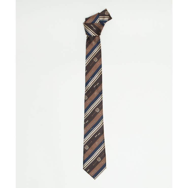 柄2 | エンブレムストライプネクタイ | WEGO【WOMEN】