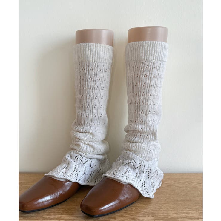 透かし編みフリルレッグカバー | WEGO【WOMEN】 | 詳細画像1 