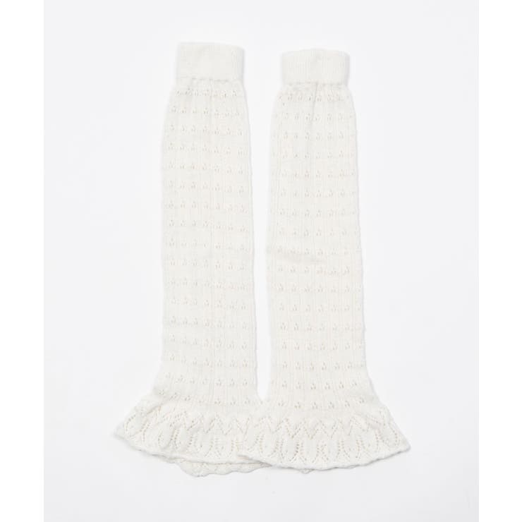 透かし編みフリルレッグカバー | WEGO【WOMEN】 | 詳細画像2 