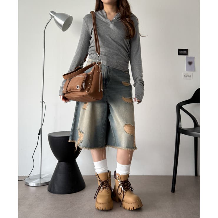 BIGハトメ2wayショルダー | WEGO【MEN】 | 詳細画像2 