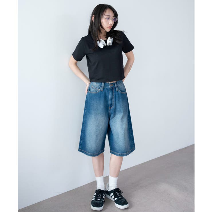 デニムハーフパンツ | WEGO【WOMEN】 | 詳細画像3 