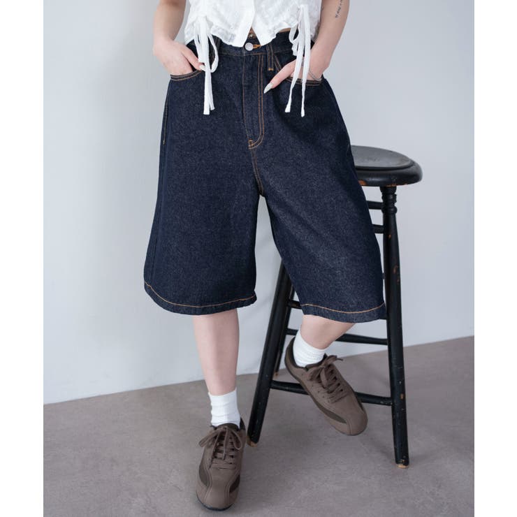 デニムハーフパンツ | WEGO【WOMEN】 | 詳細画像24 
