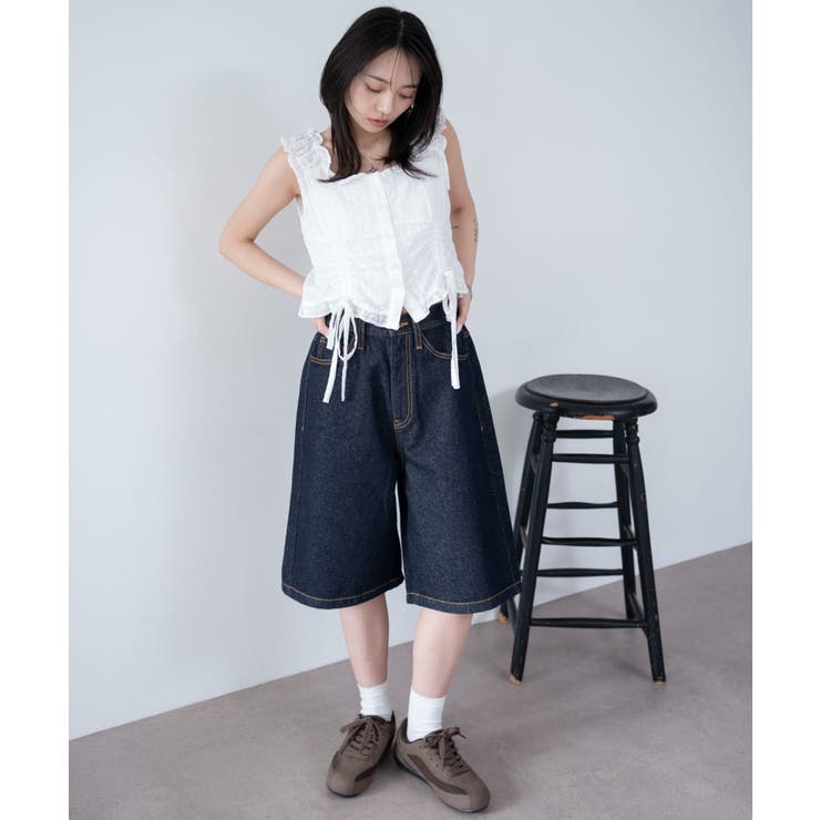デニムハーフパンツ | WEGO【WOMEN】 | 詳細画像26 