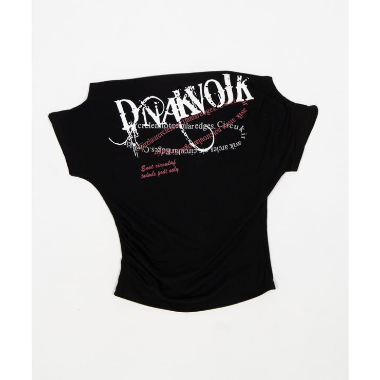 ワンショルダーY2KグラフィックT | WEGO【WOMEN】 | 詳細画像13 