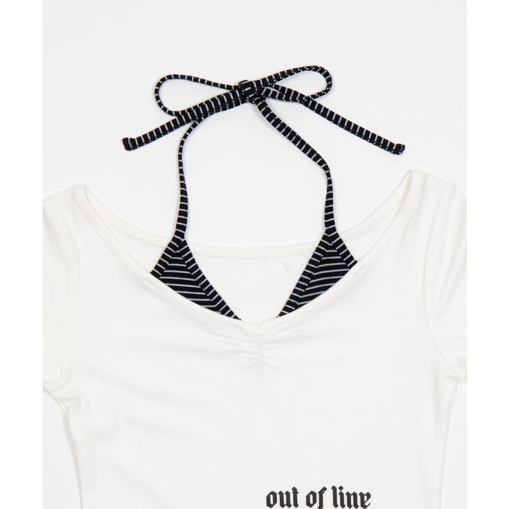 ボーダーレイヤードウィングトップ | WEGO【WOMEN】 | 詳細画像13 