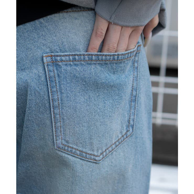 ダメージストレートデニムパンツ | WEGO【WOMEN】 | 詳細画像7 