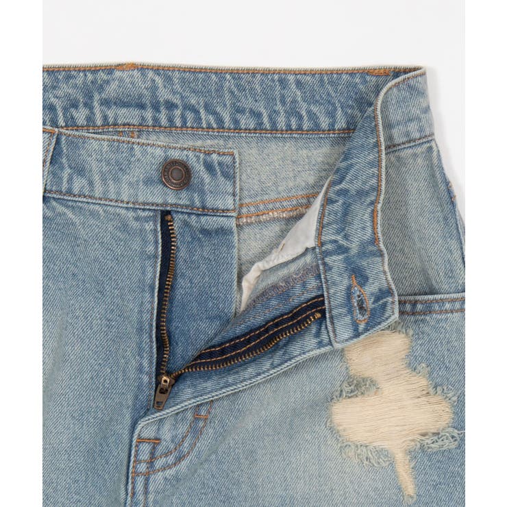 ダメージストレートデニムパンツ | WEGO【WOMEN】 | 詳細画像23 