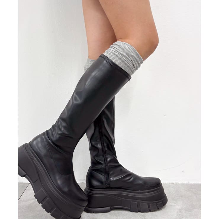 切替リブニーハイソックス | WEGO【WOMEN】 | 詳細画像10 