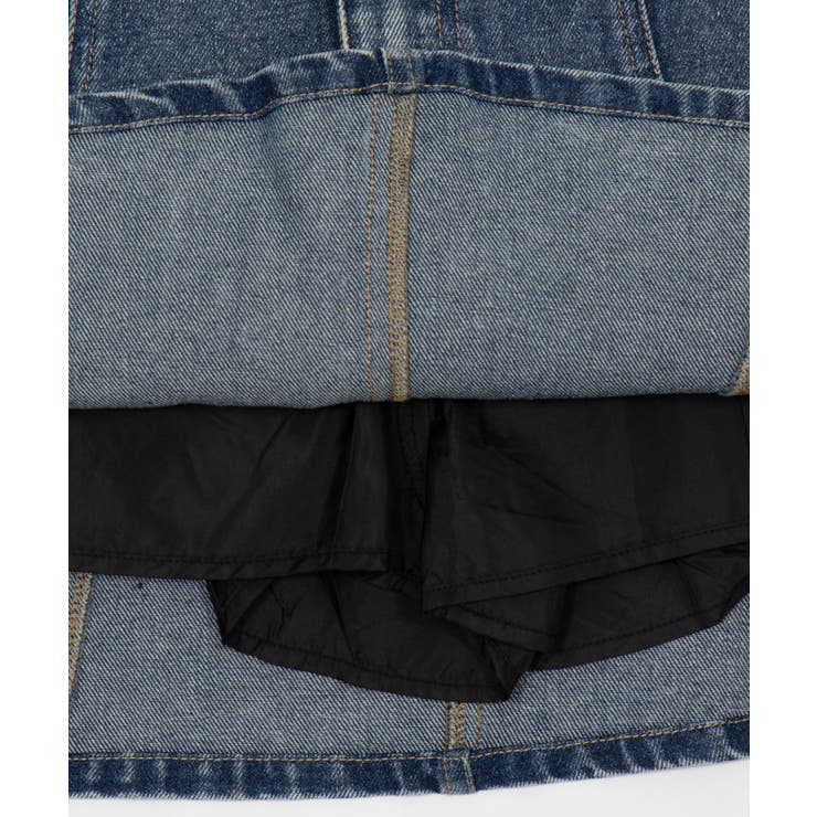 デニムフレアミニスカート | WEGO【WOMEN】 | 詳細画像6 