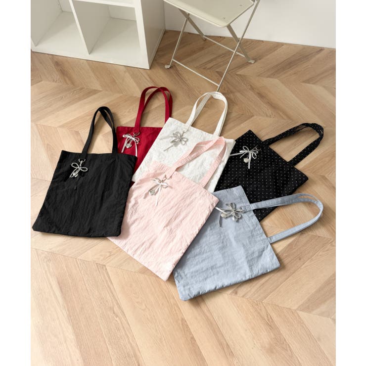 チャーム付きA4トートバッグ | WEGO【MEN】 | 詳細画像20 