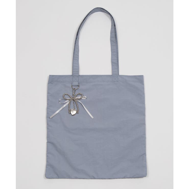 チャーム付きA4トートバッグ | WEGO【MEN】 | 詳細画像22 