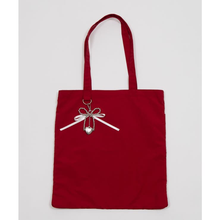 チャーム付きA4トートバッグ | WEGO【MEN】 | 詳細画像24 