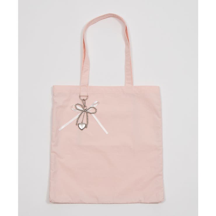 チャーム付きA4トートバッグ | WEGO【MEN】 | 詳細画像25 