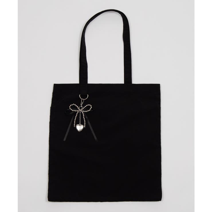 チャーム付きA4トートバッグ | WEGO【MEN】 | 詳細画像27 