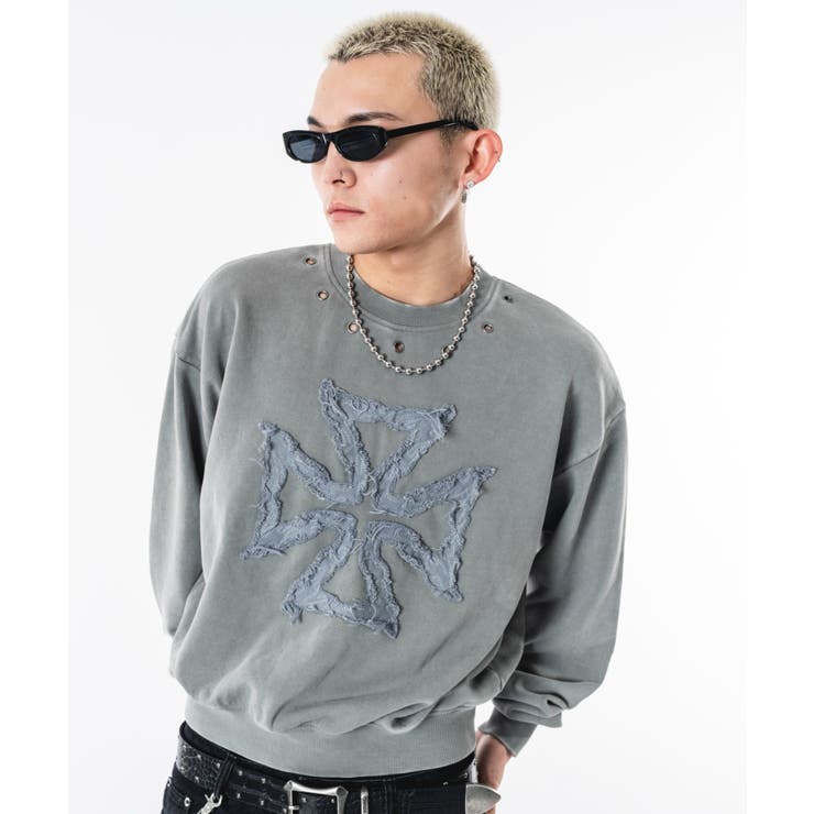ブリーチハトメロゴプルオーバー | WEGO【MEN】 | 詳細画像11 