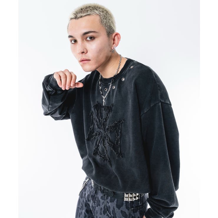 ブリーチハトメロゴプルオーバー | WEGO【MEN】 | 詳細画像23 