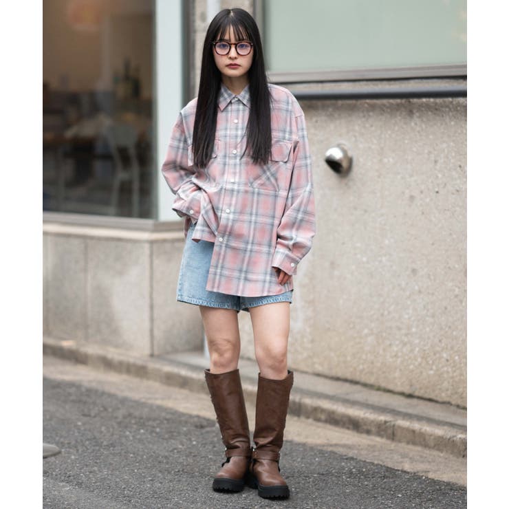 オンブレチェックシャツ(LS) | WEGO【MEN】 | 詳細画像7 