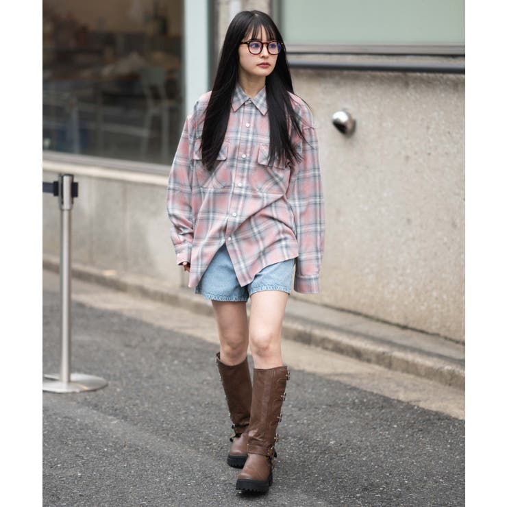 オンブレチェックシャツ(LS) | WEGO【MEN】 | 詳細画像24 