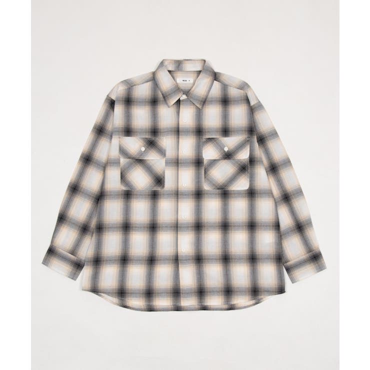 オンブレチェックシャツ(LS) | WEGO【MEN】 | 詳細画像35 