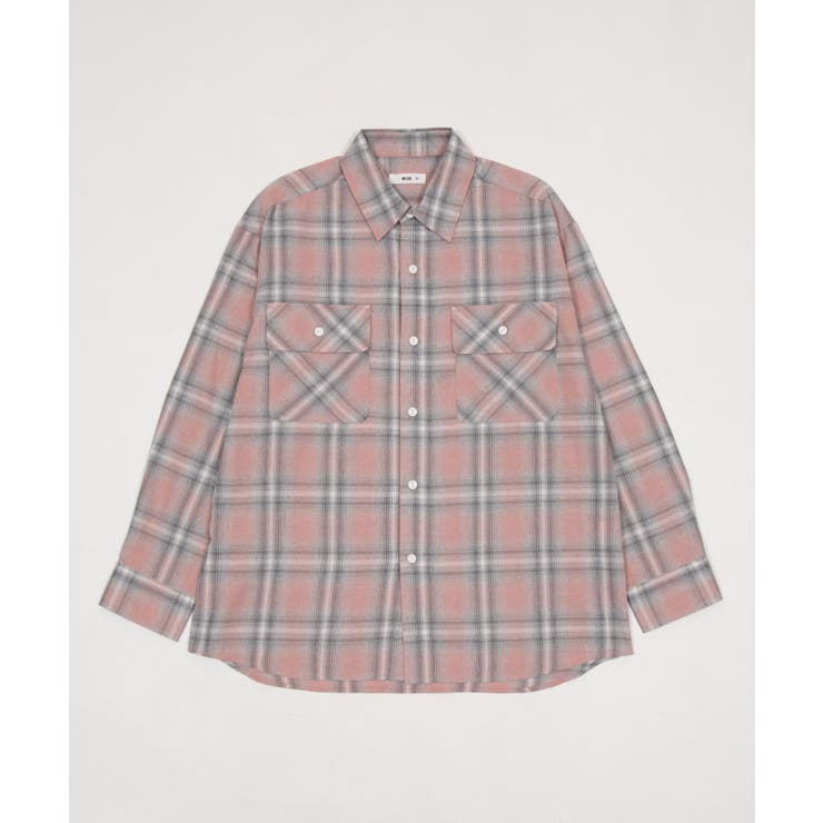 オンブレチェックシャツ(LS) | WEGO【MEN】 | 詳細画像36 