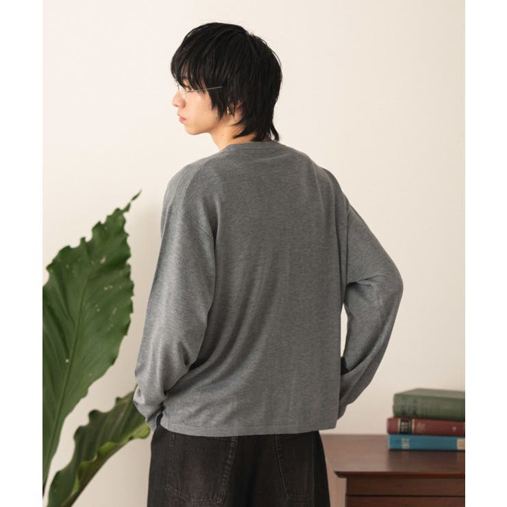 リングドットヘンリーネックプルオーバー | WEGO【MEN】 | 詳細画像9 