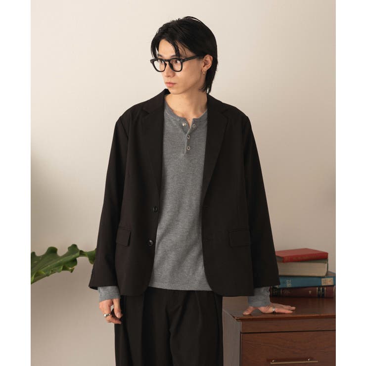 リングドットヘンリーネックプルオーバー | WEGO【MEN】 | 詳細画像12 