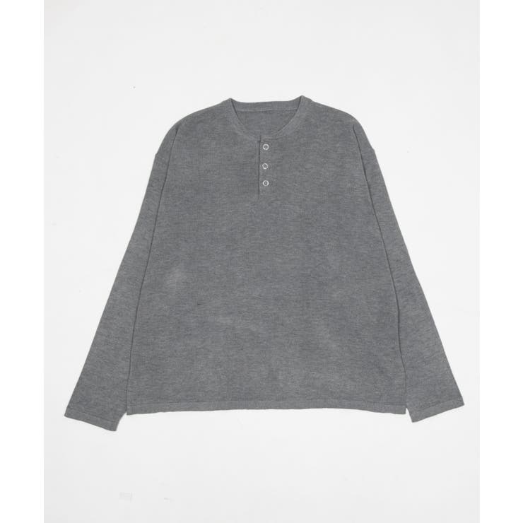 リングドットヘンリーネックプルオーバー | WEGO【MEN】 | 詳細画像19 