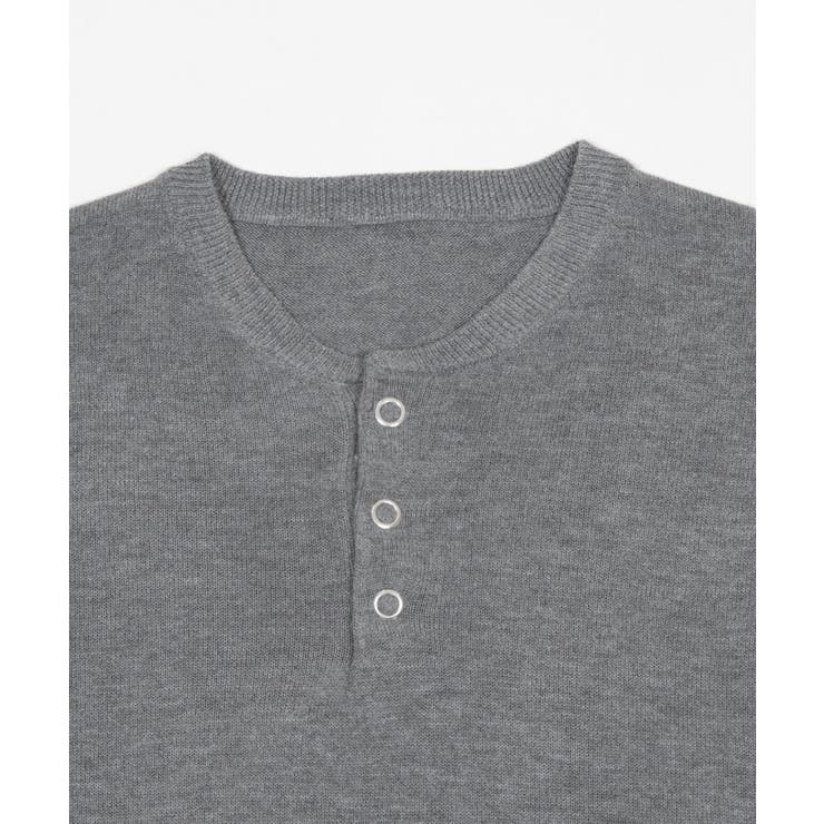 リングドットヘンリーネックプルオーバー | WEGO【MEN】 | 詳細画像22 