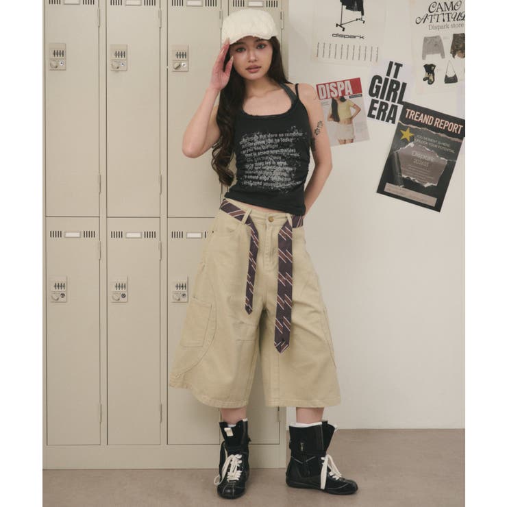 Y2Kダブルレイヤードキャミ | WEGO【WOMEN】 | 詳細画像5 