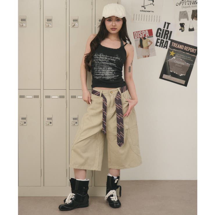 Y2Kダブルレイヤードキャミ | WEGO【WOMEN】 | 詳細画像11 