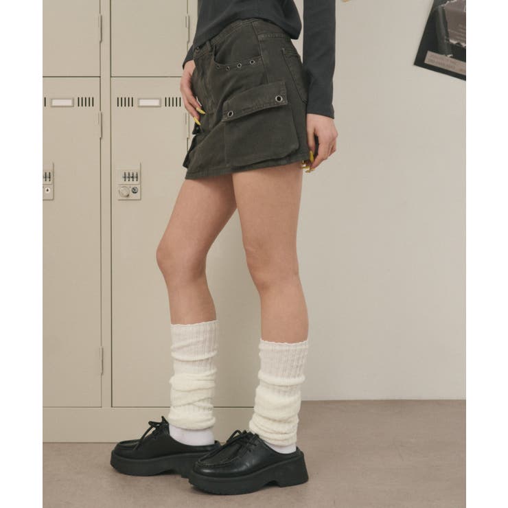 ハトメデザインカーゴミニスカパン | WEGO【WOMEN】 | 詳細画像5 