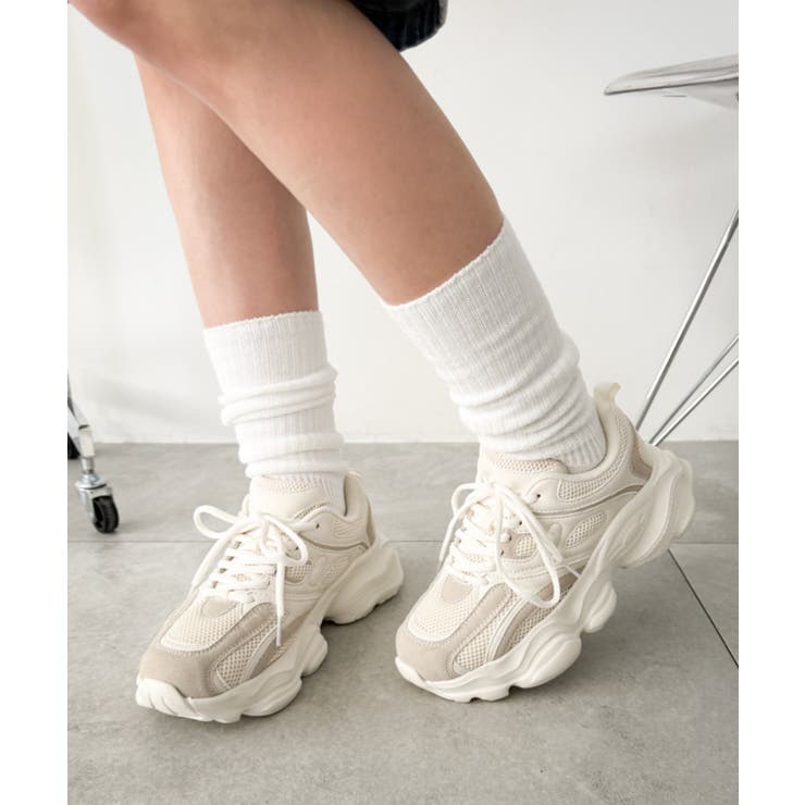 メッシュコンビ厚底スニーカー | WEGO【WOMEN】 | 詳細画像7 