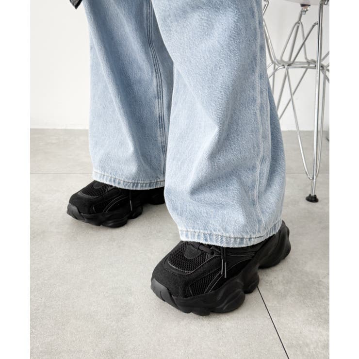 メッシュコンビ厚底スニーカー | WEGO【WOMEN】 | 詳細画像16 