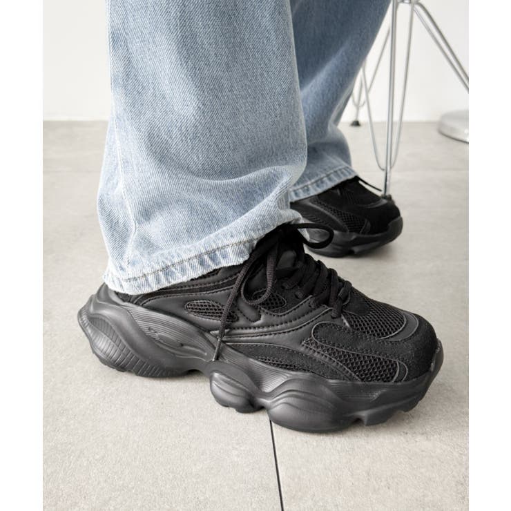 メッシュコンビ厚底スニーカー | WEGO【WOMEN】 | 詳細画像17 