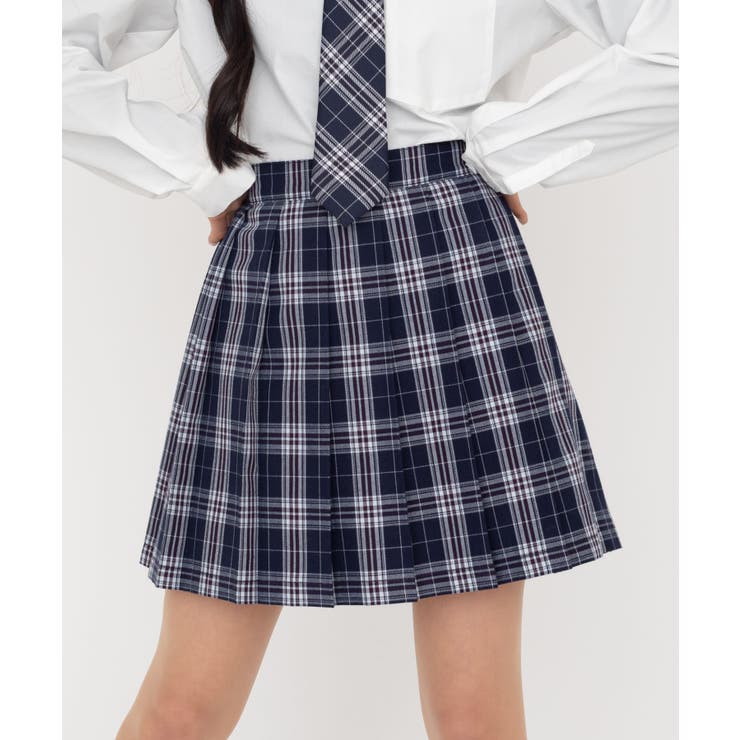 柄1 | スクールプリーツスカート | WEGO【WOMEN】