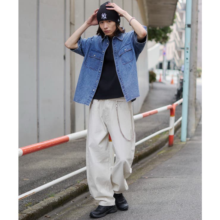 カラーデニムシャツ(SS) | WEGO【MEN】 | 詳細画像2 