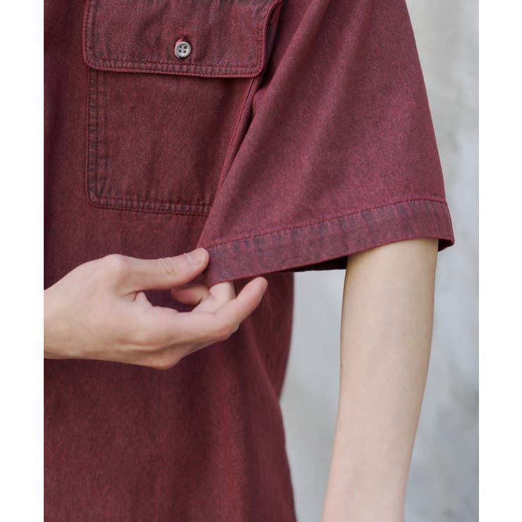 カラーデニムシャツ(SS) | WEGO【MEN】 | 詳細画像7 