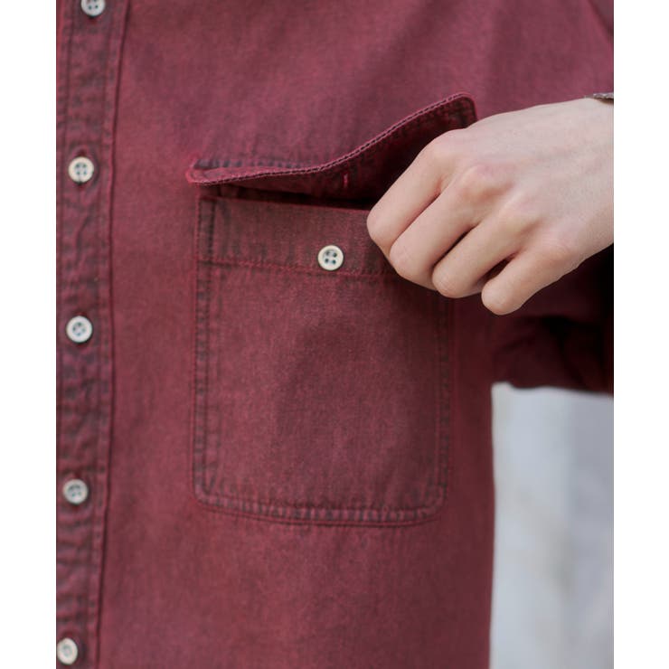 カラーデニムシャツ(SS) | WEGO【MEN】 | 詳細画像9 