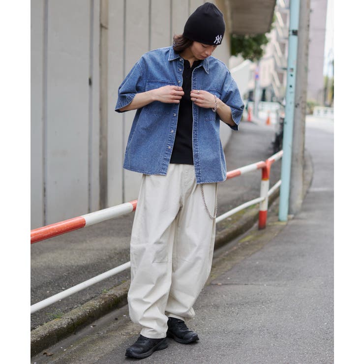 カラーデニムシャツ(SS) | WEGO【MEN】 | 詳細画像13 