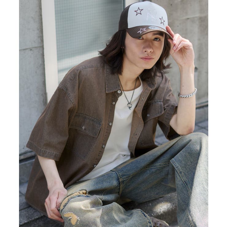 カラーデニムシャツ(SS) | WEGO【MEN】 | 詳細画像14 
