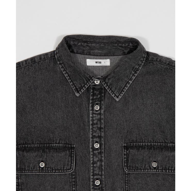 カラーデニムシャツ(SS) | WEGO【MEN】 | 詳細画像34 