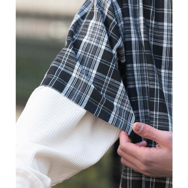アンサンブルチェックシャツ(LS) | WEGO【MEN】 | 詳細画像6 