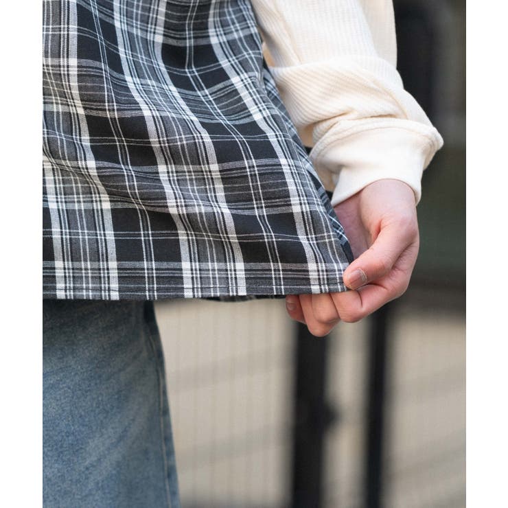 アンサンブルチェックシャツ(LS) | WEGO【MEN】 | 詳細画像7 