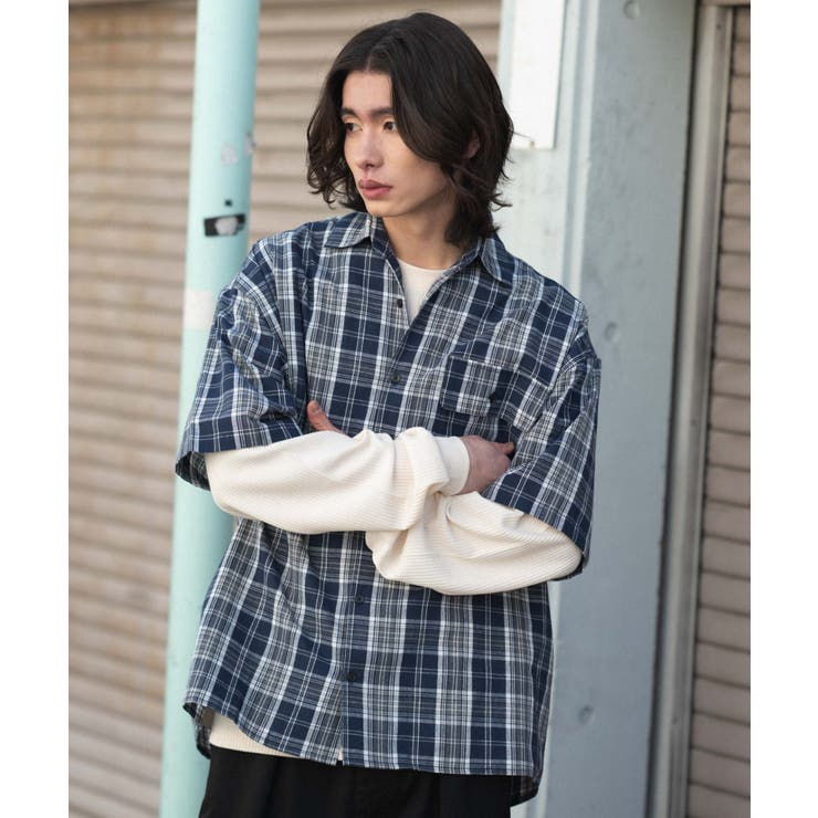 アンサンブルチェックシャツ(LS) | WEGO【MEN】 | 詳細画像10 