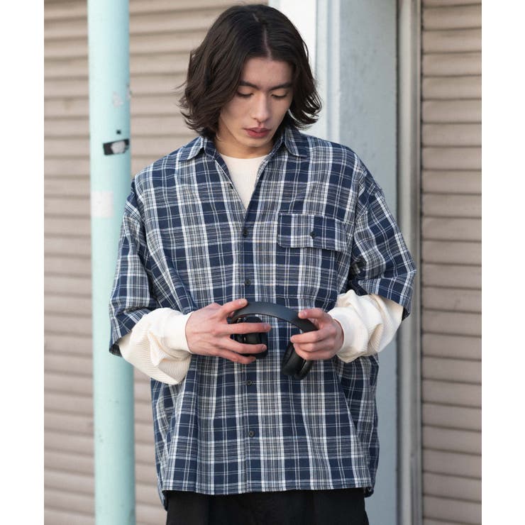 アンサンブルチェックシャツ(LS) | WEGO【MEN】 | 詳細画像12 